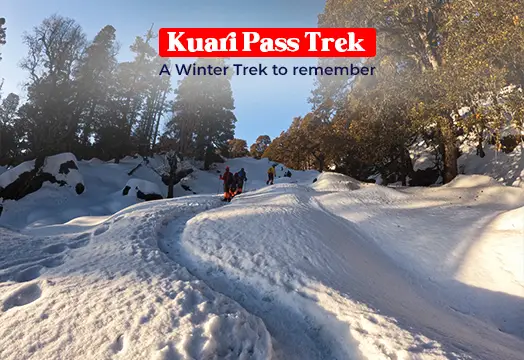 Kuari Pass Trek - A Winter Trek to Remember